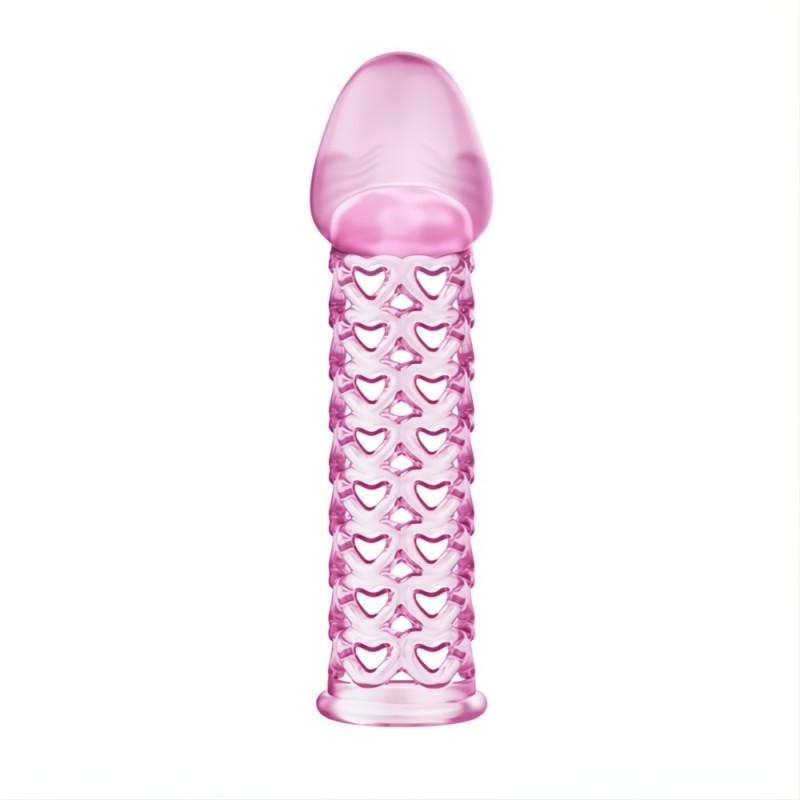 11,5 cm Silikon Şeffaf Penis Kılıfı