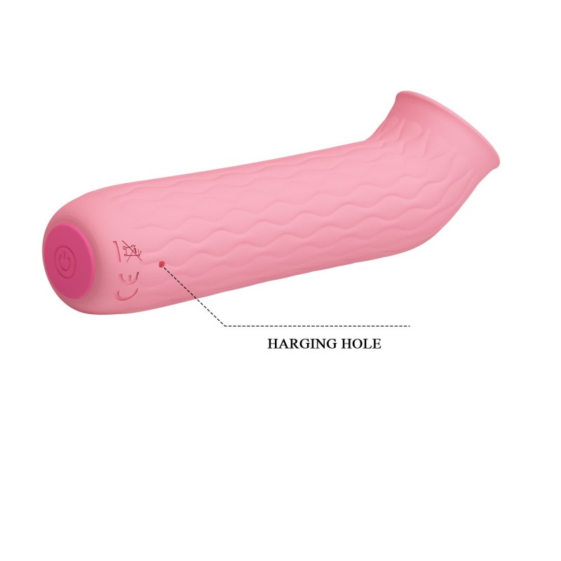 12 Fonksiyonlu USB Şarjlı Clitoral Emme Vibratörü - Ford (Pembe)