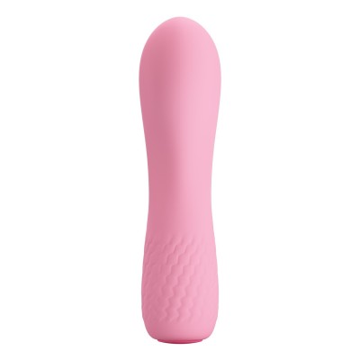 12 Fonksiyonlu USB Şarjlı G-Spot Vibratör - Alice (Pembe)