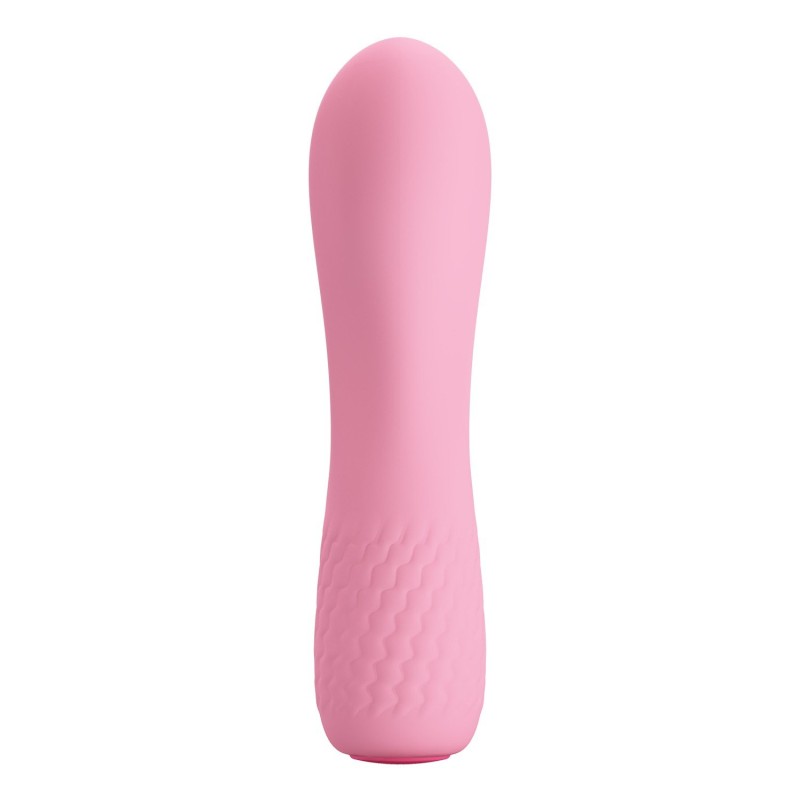12 Fonksiyonlu USB Şarjlı G-Spot Vibratör - Alice (Pembe)