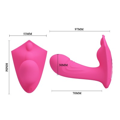 12 Fonksiyonlu USB Şarjlı Uzaktan Kumandalı G-Spot Vibratör - Walker