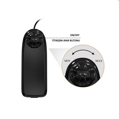 19,4 cm Belden Bağlamalı Çift Katmanlı Gerçekçi Titreşimli Dildo Vibratör Penis – Zebulon