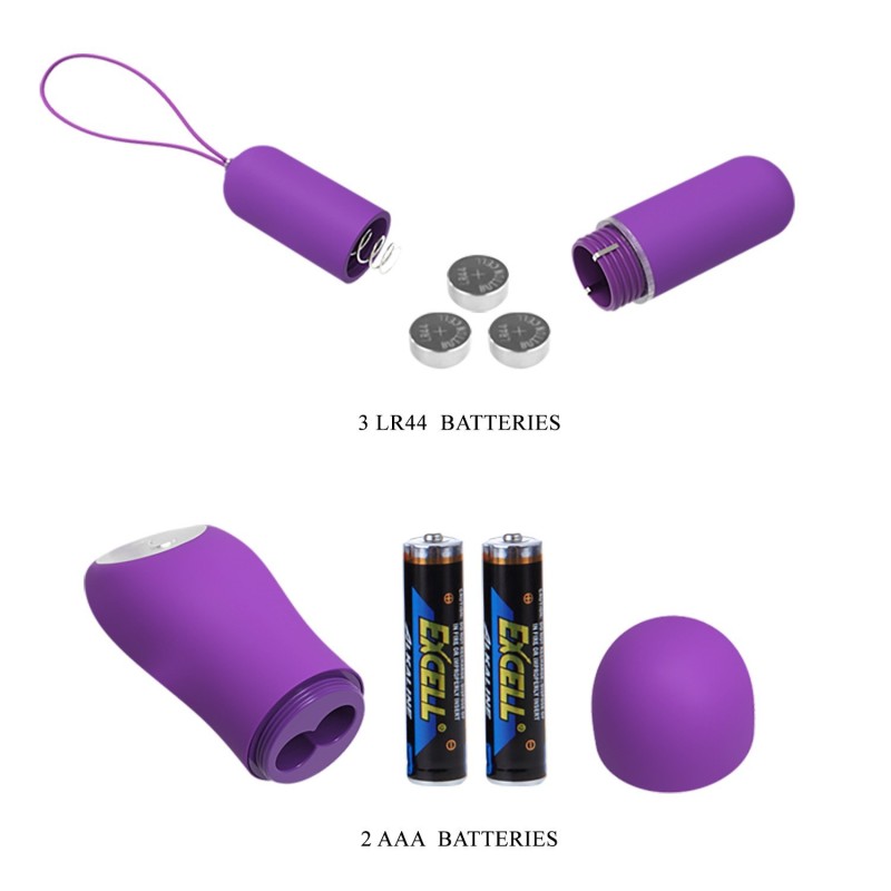 20 Fonksiyonlu Uzaktan Kumandalı Titreşimli Mini Vibratör Yumurta - Kaia