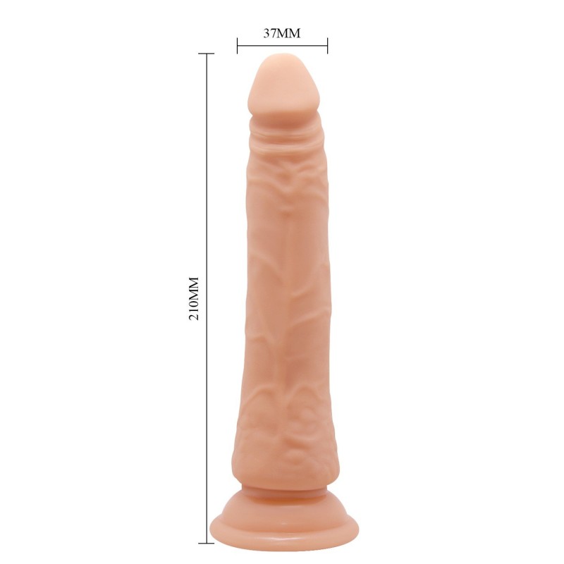 21 cm Kıkırdak Yapılı Realistik Dildo Penis