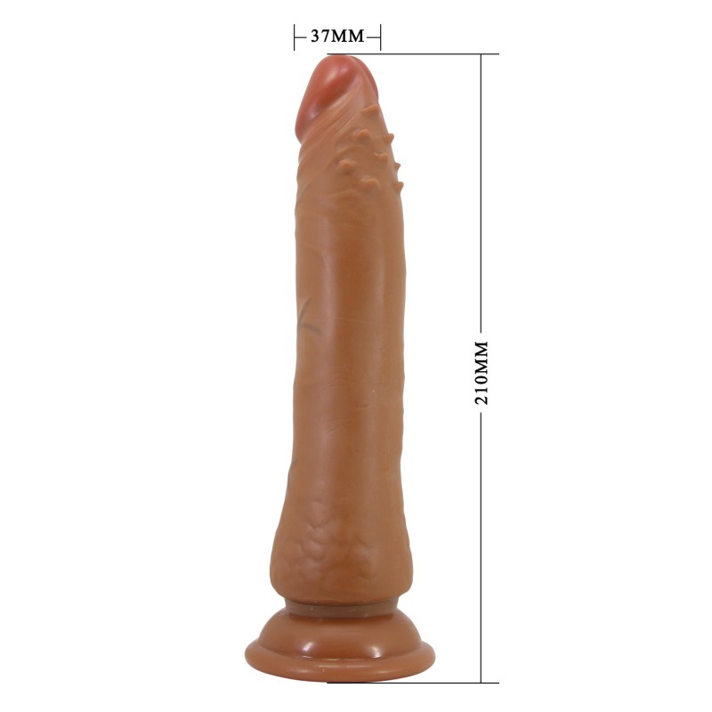 21 cm SoftSkin Melez Realistik Dildo Penis