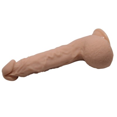 24 cm Belden Bağlamalı Realistik Vantuzlu Dildo Penis - Jason