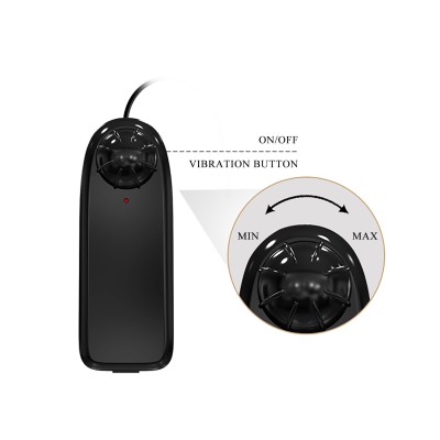 24 cm Titreşimli Realistik Vantuzlu Dildo Penis - Jason