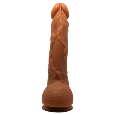 25,2 cm Realistik Vantuzlu Melez Dildo Penis - Jason