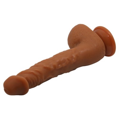 25,2 cm Realistik Vantuzlu Melez Dildo Penis - Jason
