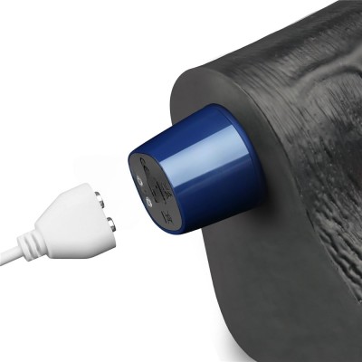 25.3 cm USB Şarjlı Yeni Nesil Realistik Titreşimli Zenci Dildo Penis