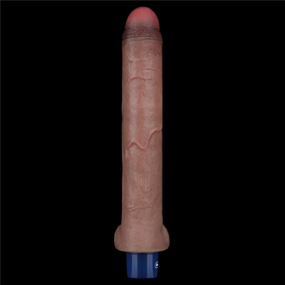 26.5 cm USB Şarjlı Yeni Nesil Realistik Titreşimli Dildo Penis