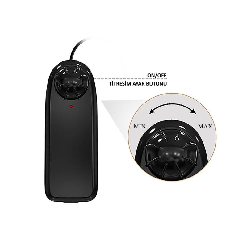 26 cm Çift Katmanlı Gerçekçi Titreşimli Dildo Vibratör Penis - Bergrisi