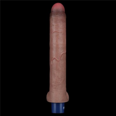 26.5 cm USB Şarjlı Yeni Nesil Realistik Titreşimli Dildo Penis