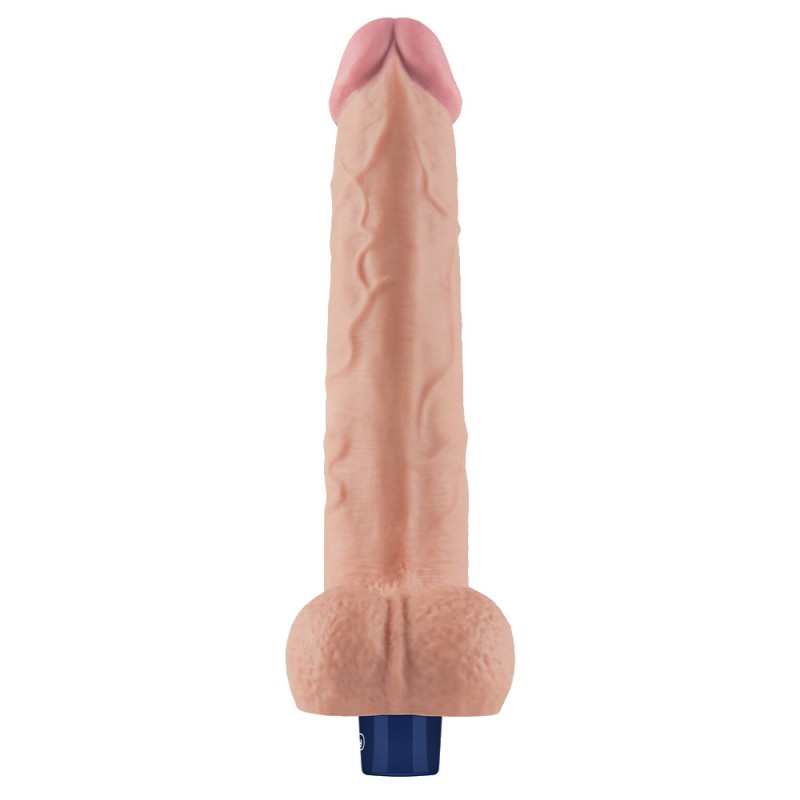 27.2 cm USB Şarjlı Yeni Nesil Realistik Titreşimli Ten Dildo Penis