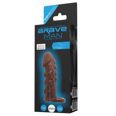 3 cm Uzatmalı Damarlı Penis Kılıfı