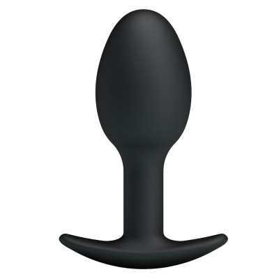 8,4 cm Bilyeli Silikon Anal Plug
