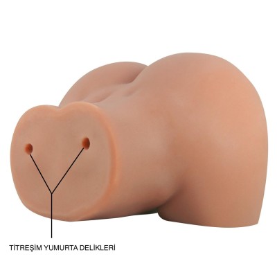 Bayan Kalça Vajina Anal Mastürbatör Melez - Mila