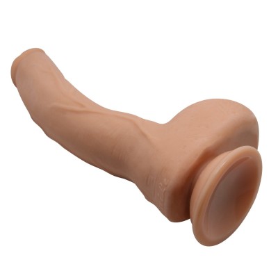 Belden Bağlamalı 27 cm Gerçekçi Kalın Dildo Penis - Jack