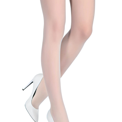 Beyaz Külotlu Çorap 20 Den Beyaz