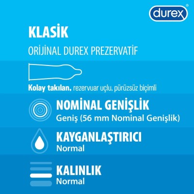 Durex Chill 30'lu Karma Prezervatif