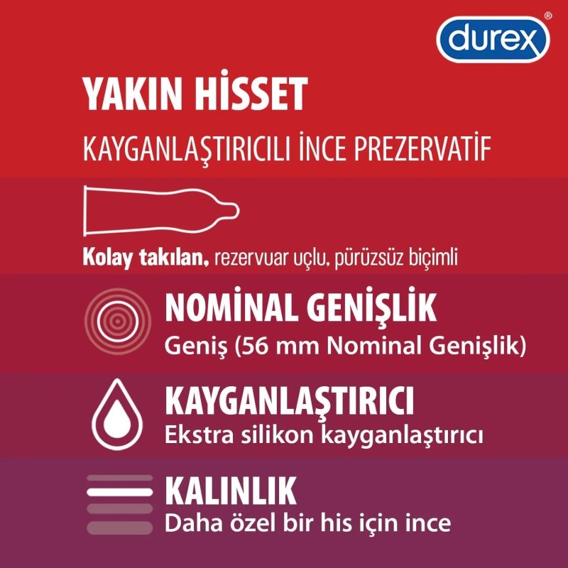 Durex Chill 30'lu Karma Prezervatif