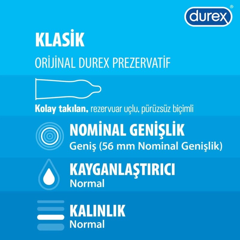 Durex Chill 30'lu Karma Prezervatif
