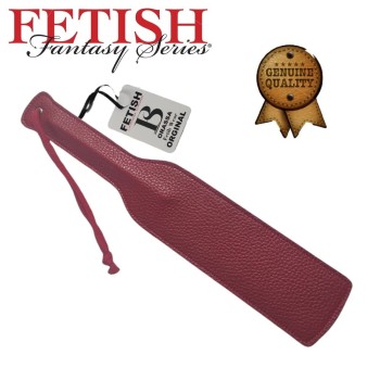 Fetiş Deri BDSM Şaplak Tokmak – Kırmızı