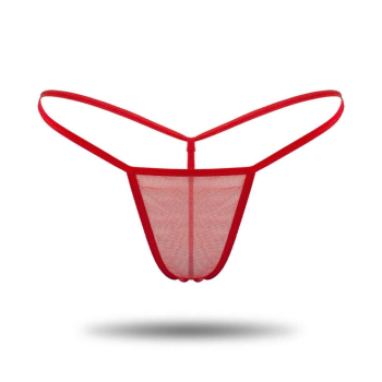 Kırmızı Tül Tanga TM1115