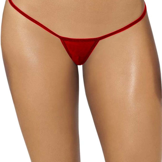 Kırmızı Tül Tanga TM1115