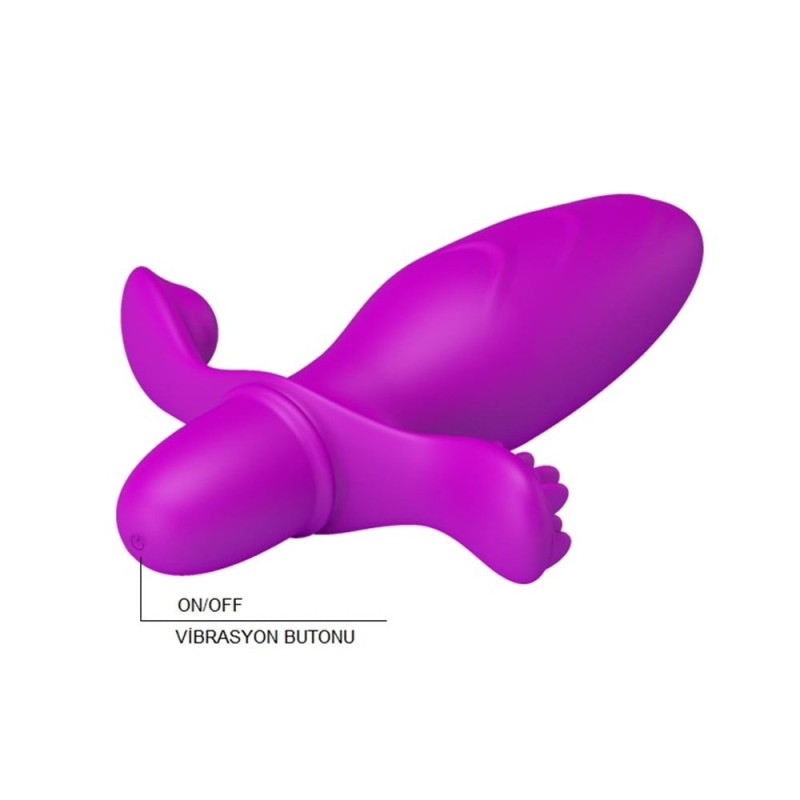 Klitoral Uyarıcılı Titreşimli Anal Plug