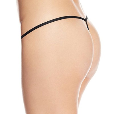 Leyna Siyah Tül Tanga TM1114