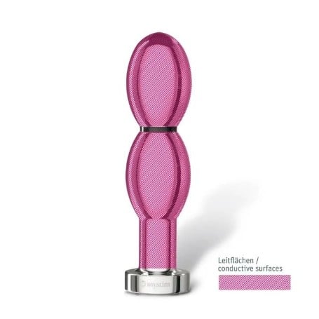 Mystim O Thello Çelik Anal ve Vajinal Elektirik Şoklu Dildo