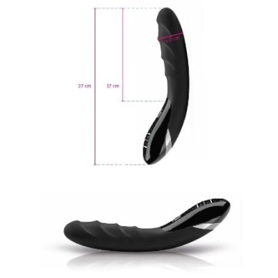 Mystim Sizzling Simon Titreşimli ve Elektrikli Şoklu Vibratör 27cm