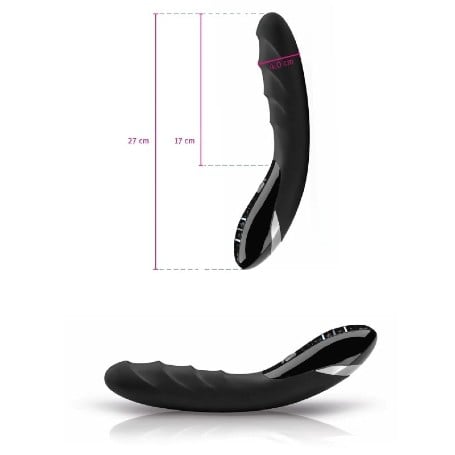 Mystim Sizzling Simon Titreşimli ve Elektrikli Şoklu Vibratör 27cm