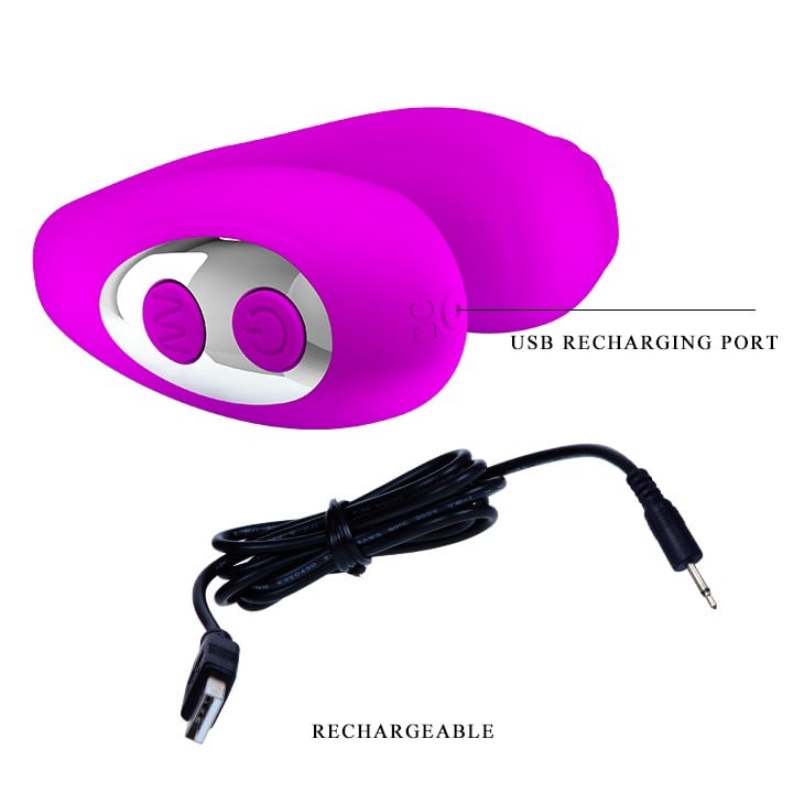 Oral Seks Stimülatörü Titreşimli Silikon Ağız Halkası - Mabel