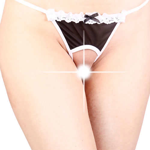 Özel Bölgesi Açık Kurdeleli Tanga TM1162