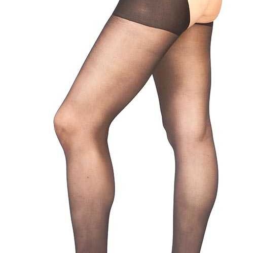 Siyah Özel Bölgesi Açık Fantazi Külotlu Çorap TM1078