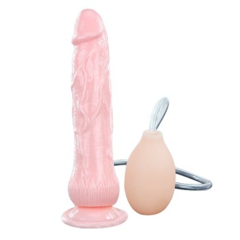 Su Fışkırtmalı Vantuzlu Ultra Realistik Dildo Ten Dokulu Penis