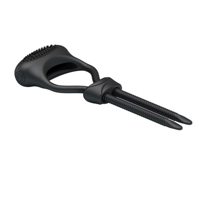 Titreşimli Penis Sıkıcı Halkası Prostat Kelepçe Yüzüğü - Curitis