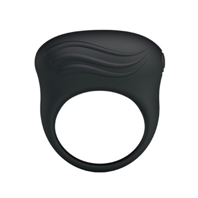 Titreşimli Silikon Penis Halkası - Bertram