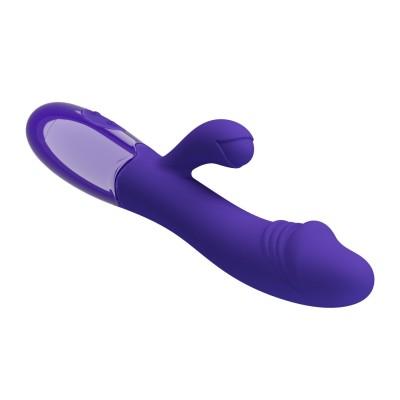 USB Şarjlı 30 Titreşim Modlu Çift Uyarımlı G-Spot ve Klitoral Vibratör - Snappy-Youth