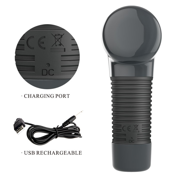 USB Şarjlı Klitoris G Nokta Uyarıcı Klitoral Vajinal Vibratör - Super Power